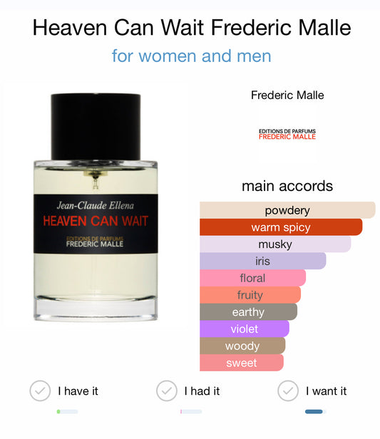HEAVEN CAN WAIT - FREDERIC MALLE