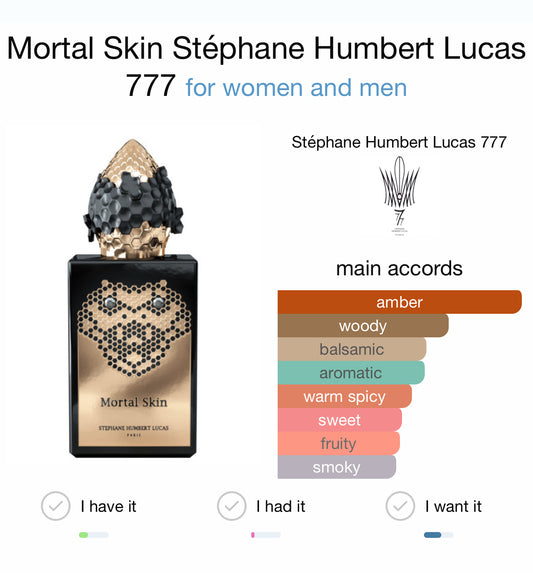 MORTAL SKIN - STEPHANE HUMBERT LUCAS