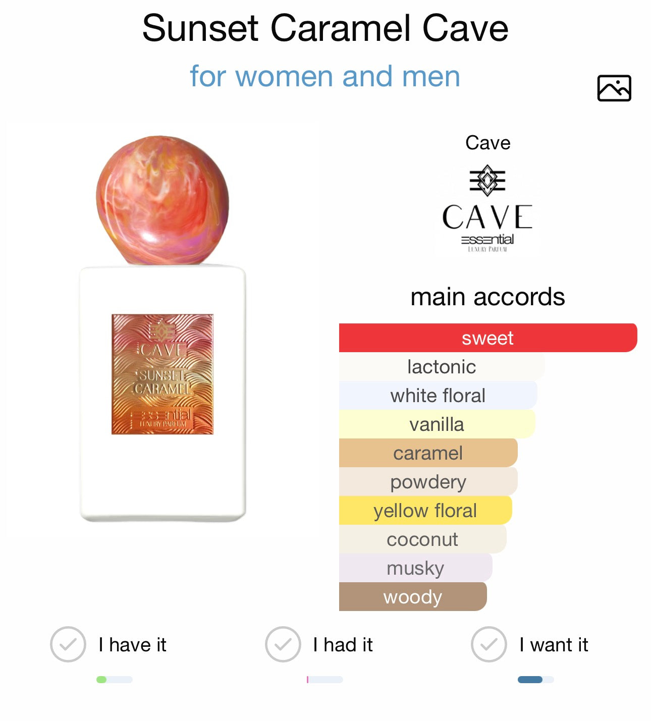 SUNSET CARAMEL - CAVE