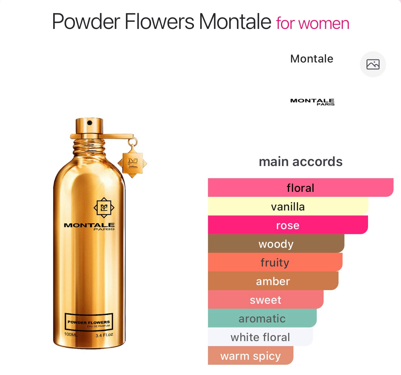 POWDER FLOWERS - MONTALE
