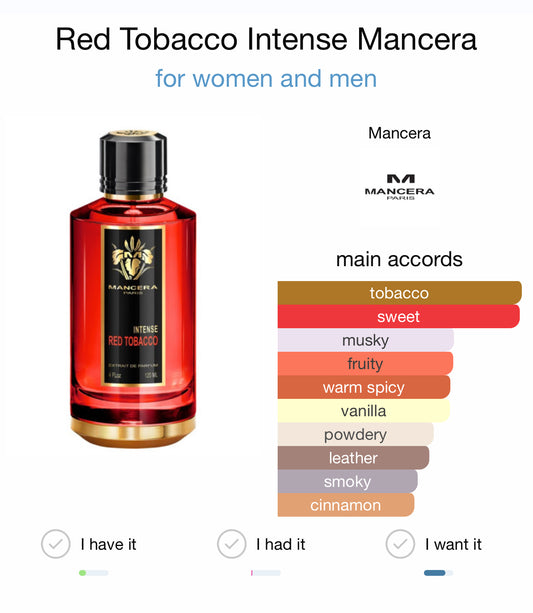 INTENSE RED TOBACCO - MANCERA