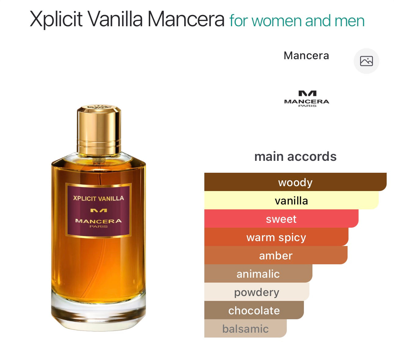 XPLICIT VANILLA - MANCERA