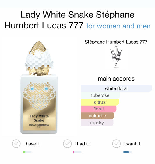 LADY WHITE SNAKE - STEPHANE HUMBERT LUCAS