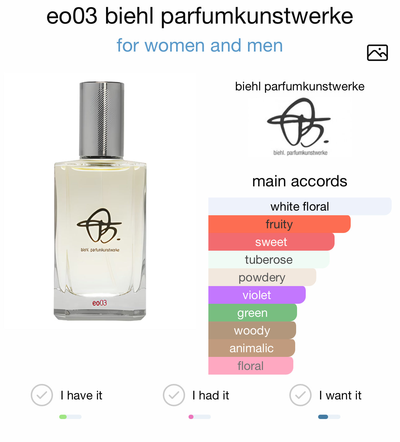 eo03 - biehl. parfumkunstwerke