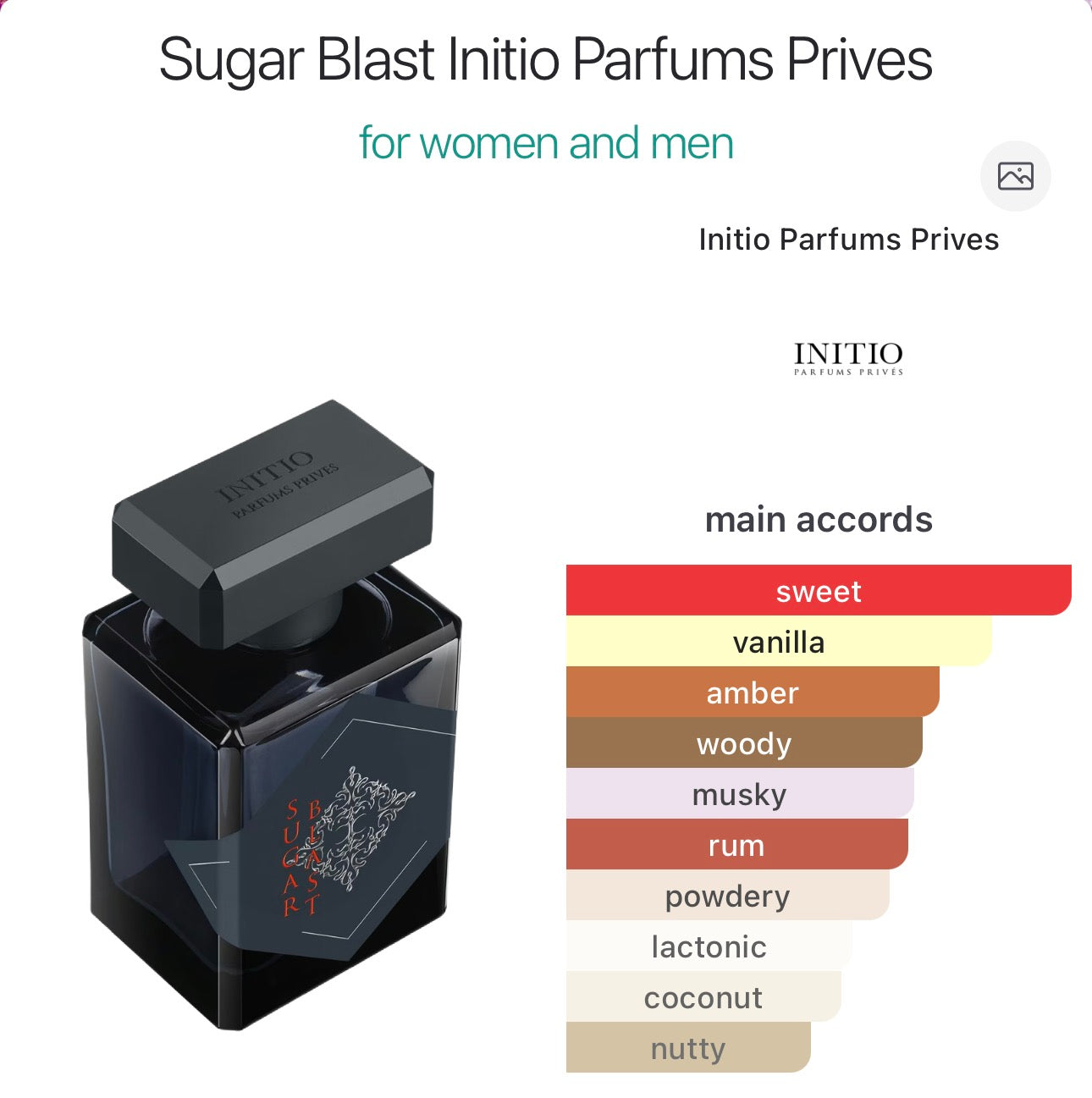 SUGAR BLAST - INITIO