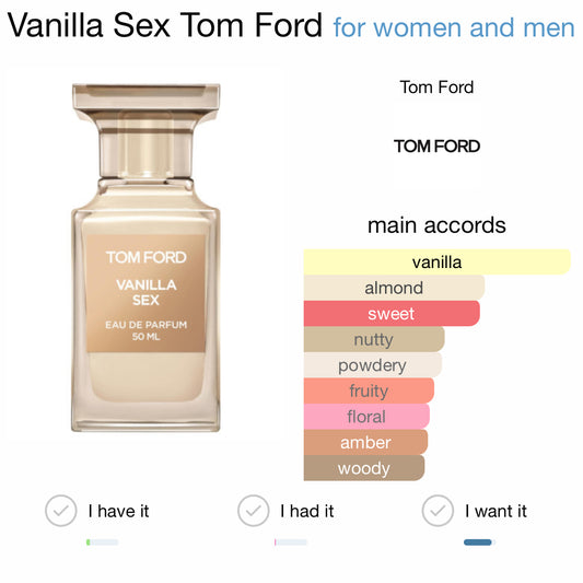 VANILLA SEX - TOM FORD