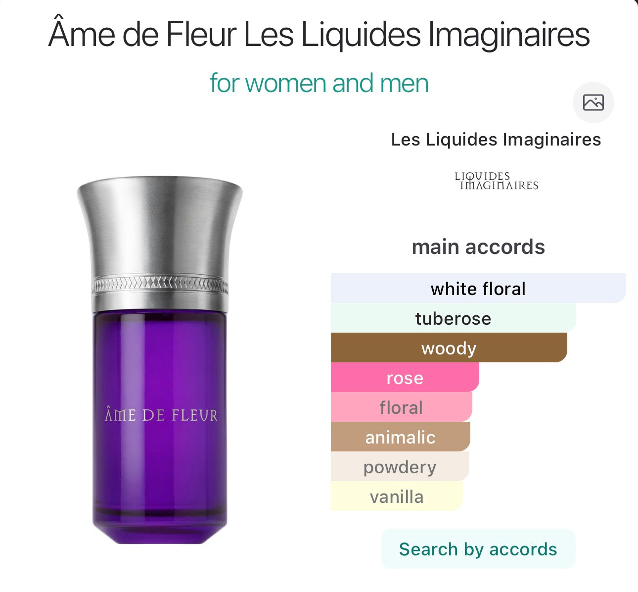 AME DE FLEUR - LIQUIDES IMAGINAIRES