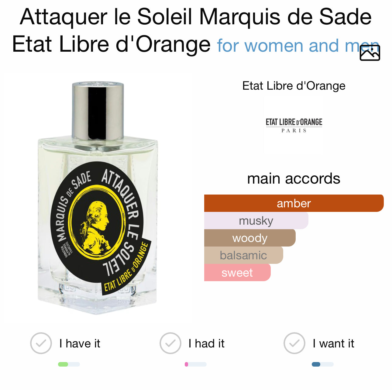 ATTAQUER LE SOLEIL MARQUIS DE SADE - ETAT LIBRE d'ORANGE