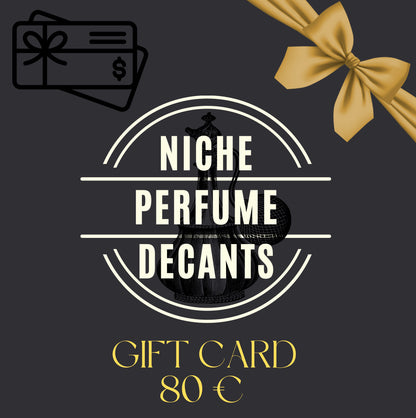 BUONO REGALO NICHE PERFUME DECANTS